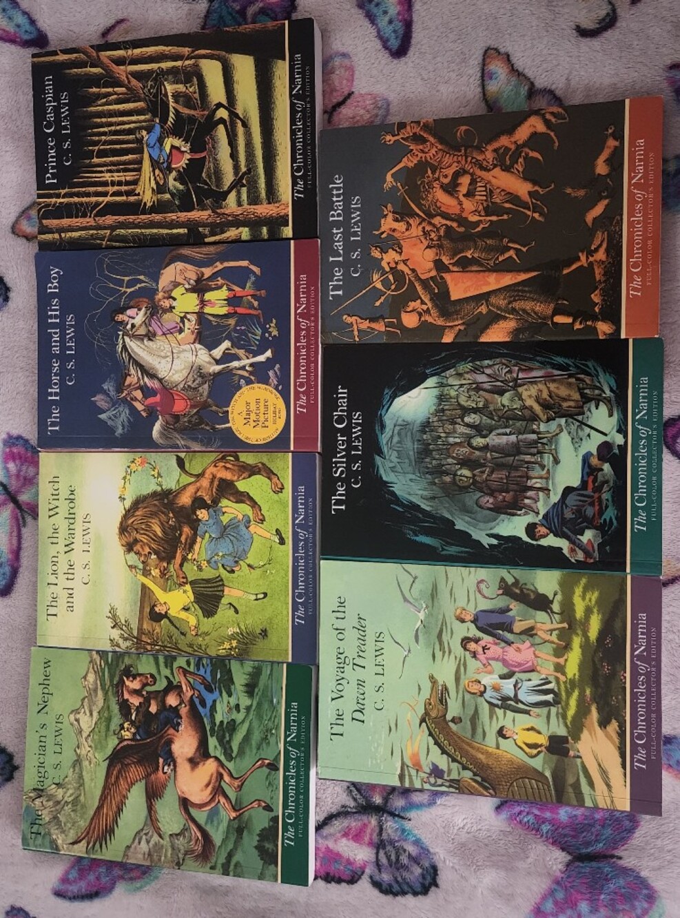 Full Color Edition of The Chronicles of Narnia, All Used